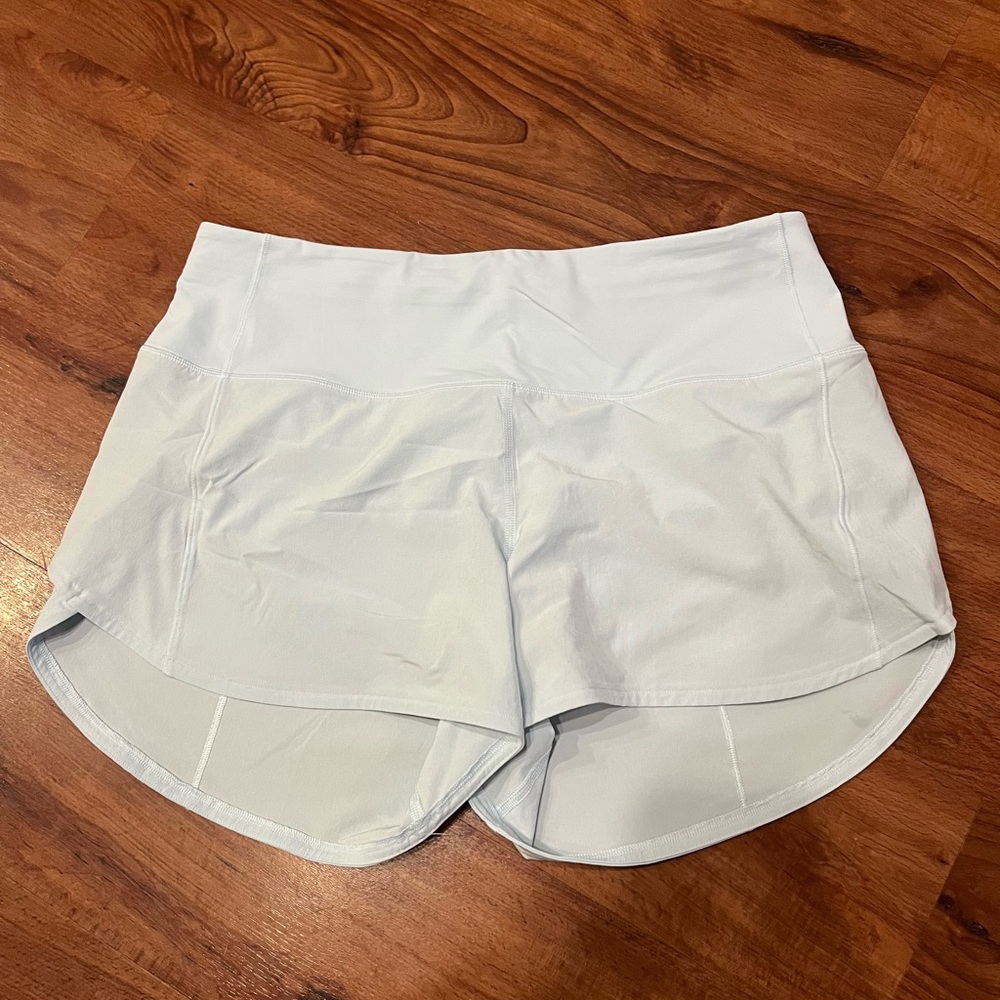 Lululemon Athletica Women's Light Blue Athletic Shorts